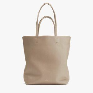 Cuyana Tall Easy Tote, Stone